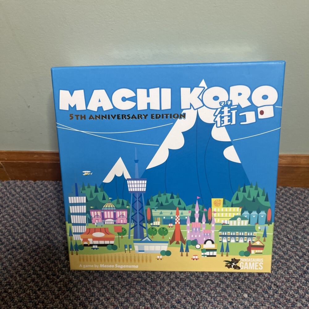Machi Koro – 5th Anniversary Edition - Pandasaurus Games - Brand New (NotSealed)